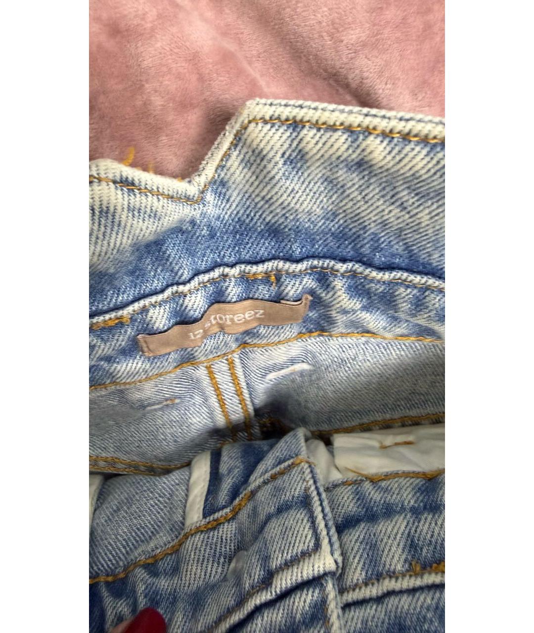 12 STOREEZ Голубые хлопковые шорты, фото 4