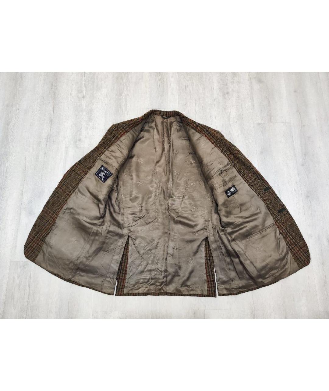 BURBERRY Мульти шерстяной пиджак, фото 3