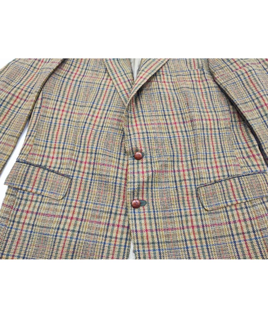 BURBERRY Мульти шерстяной пиджак, фото 4