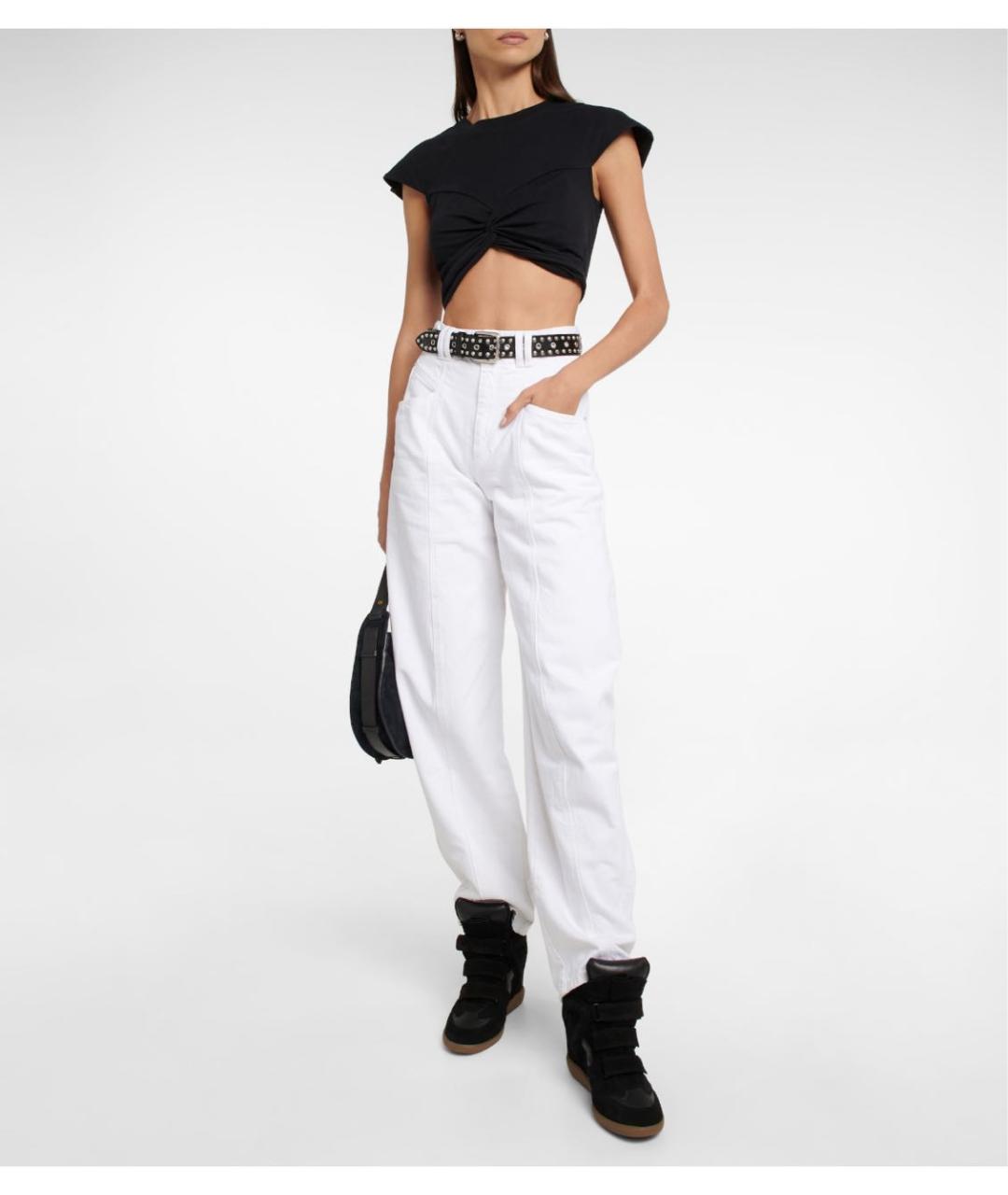 ISABEL MARANT Черные замшевые кроссовки, фото 3