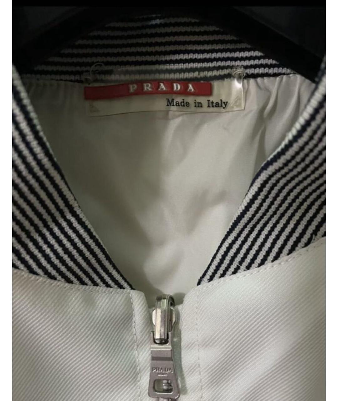 PRADA Серый полиамидовый жилет, фото 3