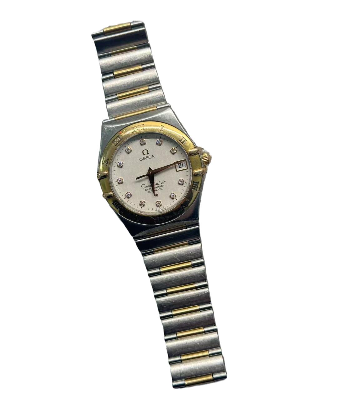 OMEGA Серебряные часы, фото 4