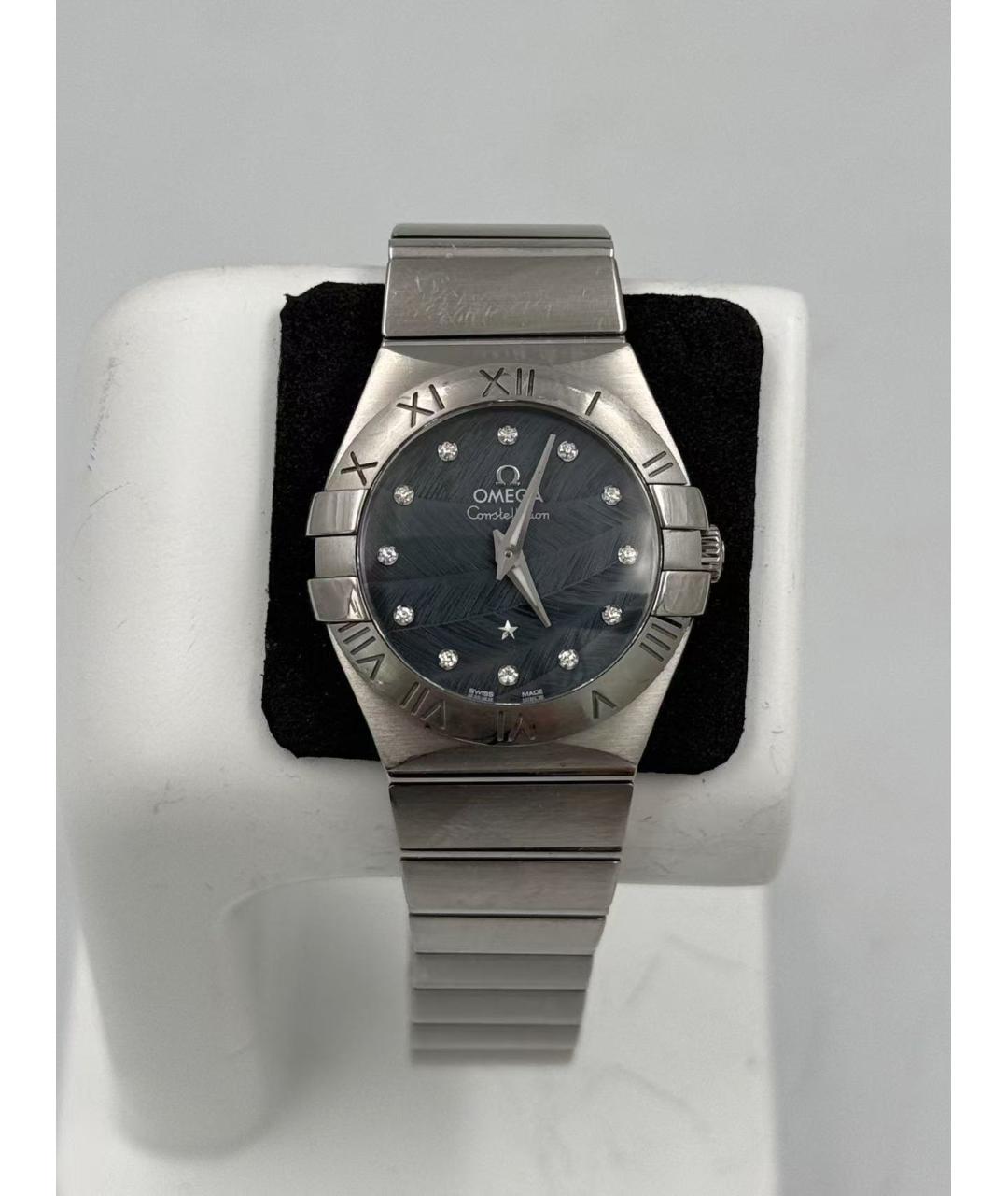 OMEGA Серебряные часы, фото 2