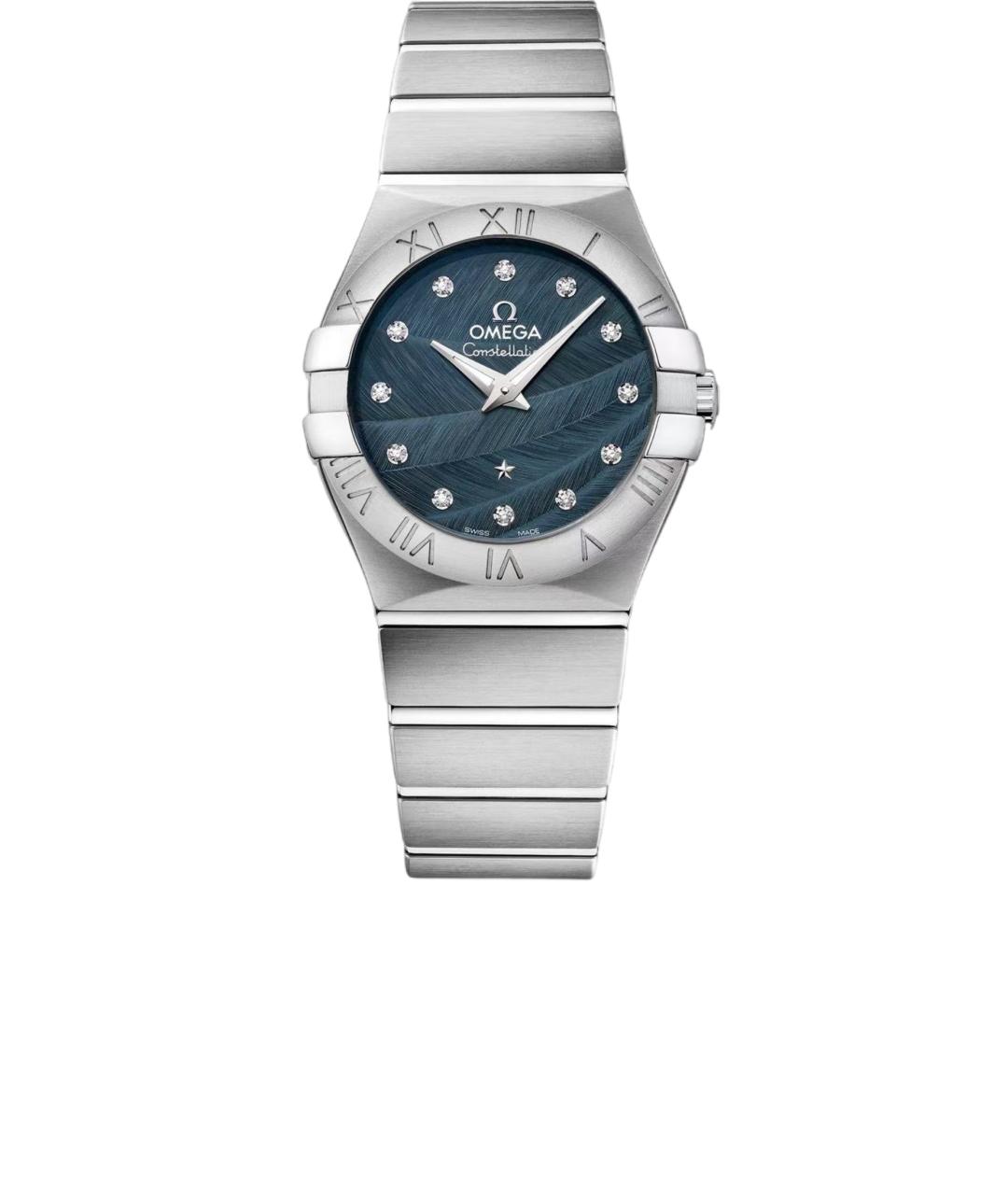 OMEGA Серебряные часы, фото 1