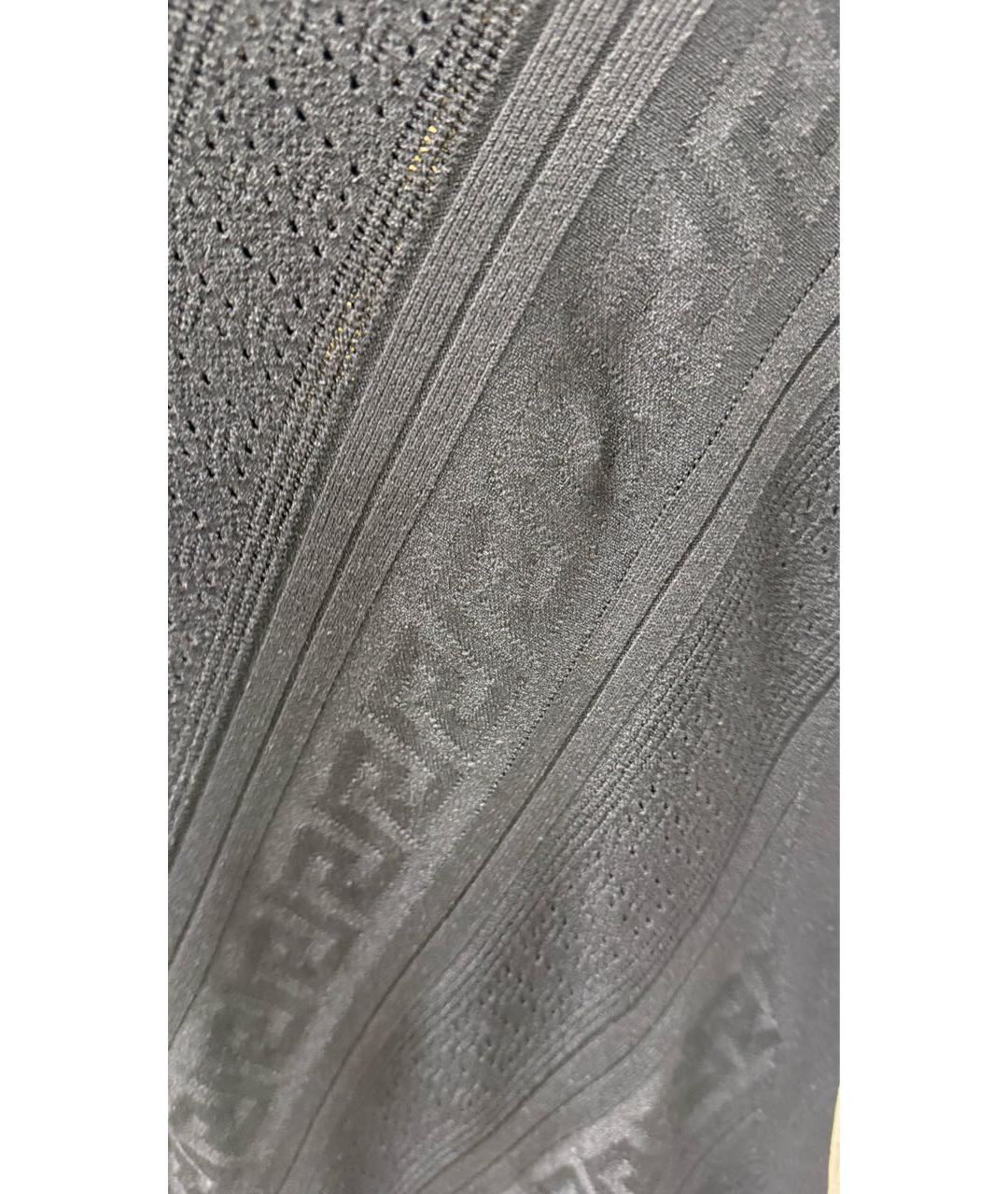 VERSACE Черное повседневное платье, фото 4