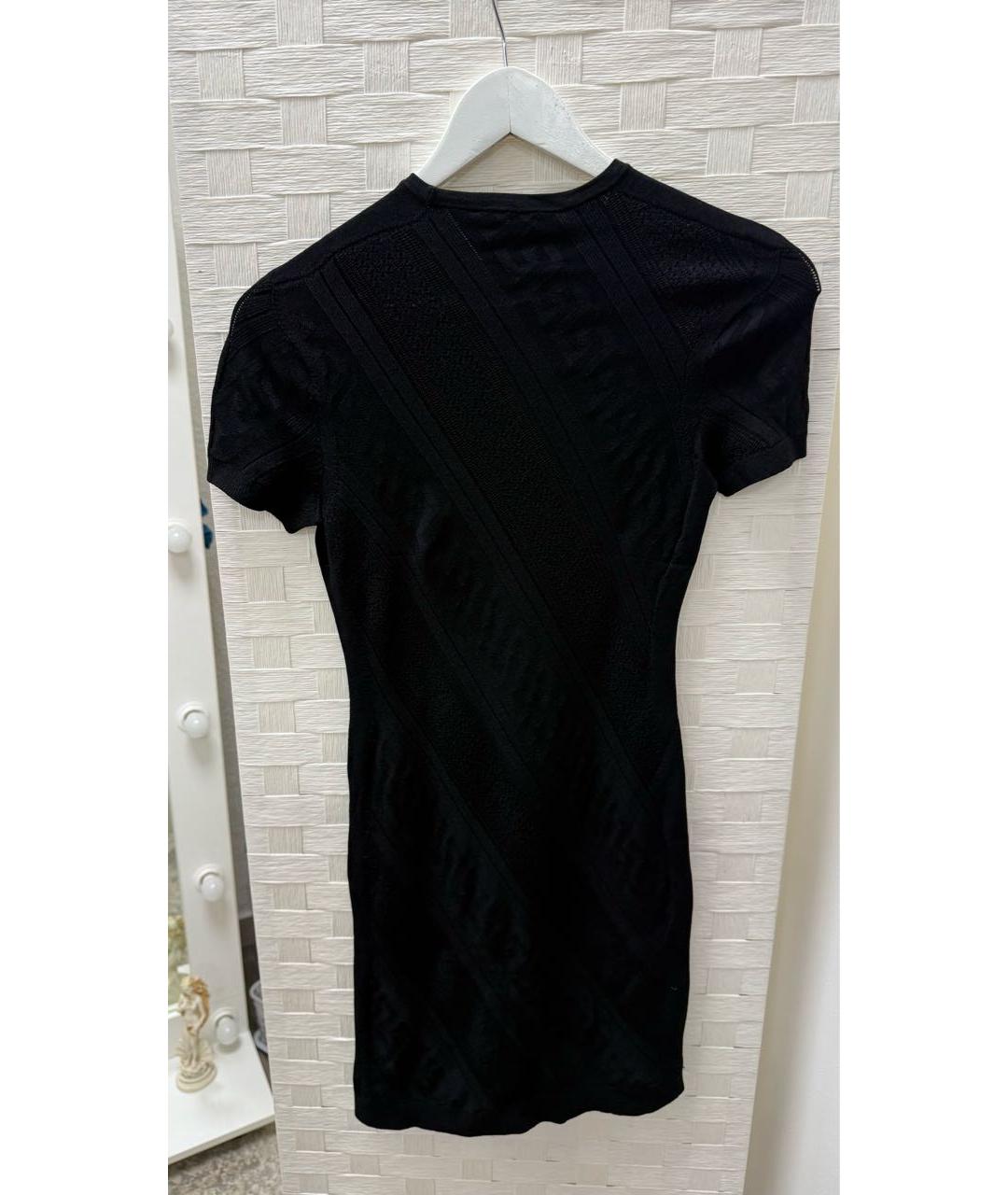 VERSACE Черное повседневное платье, фото 2