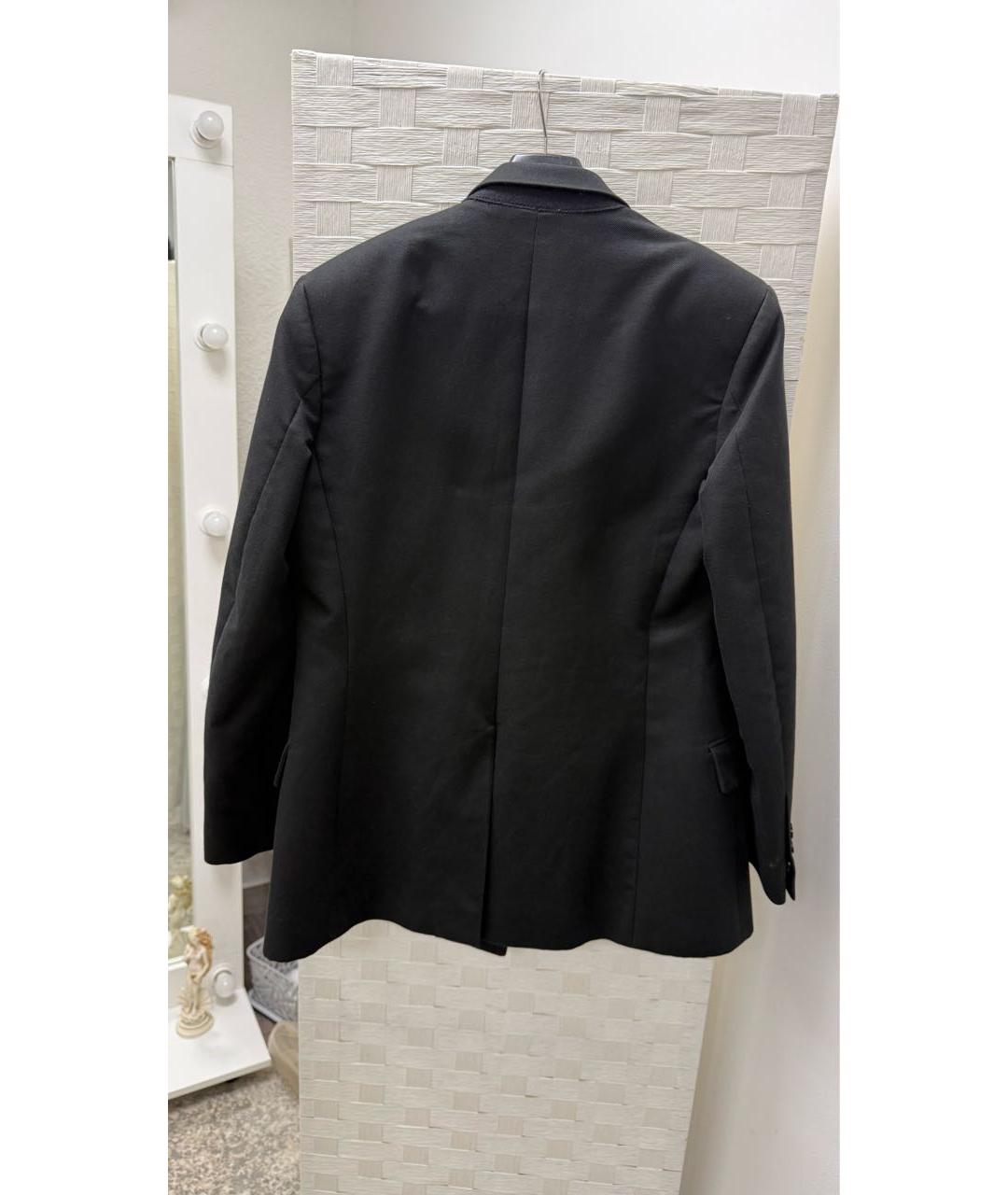 MSGM Черный хлопковый костюм с брюками, фото 3