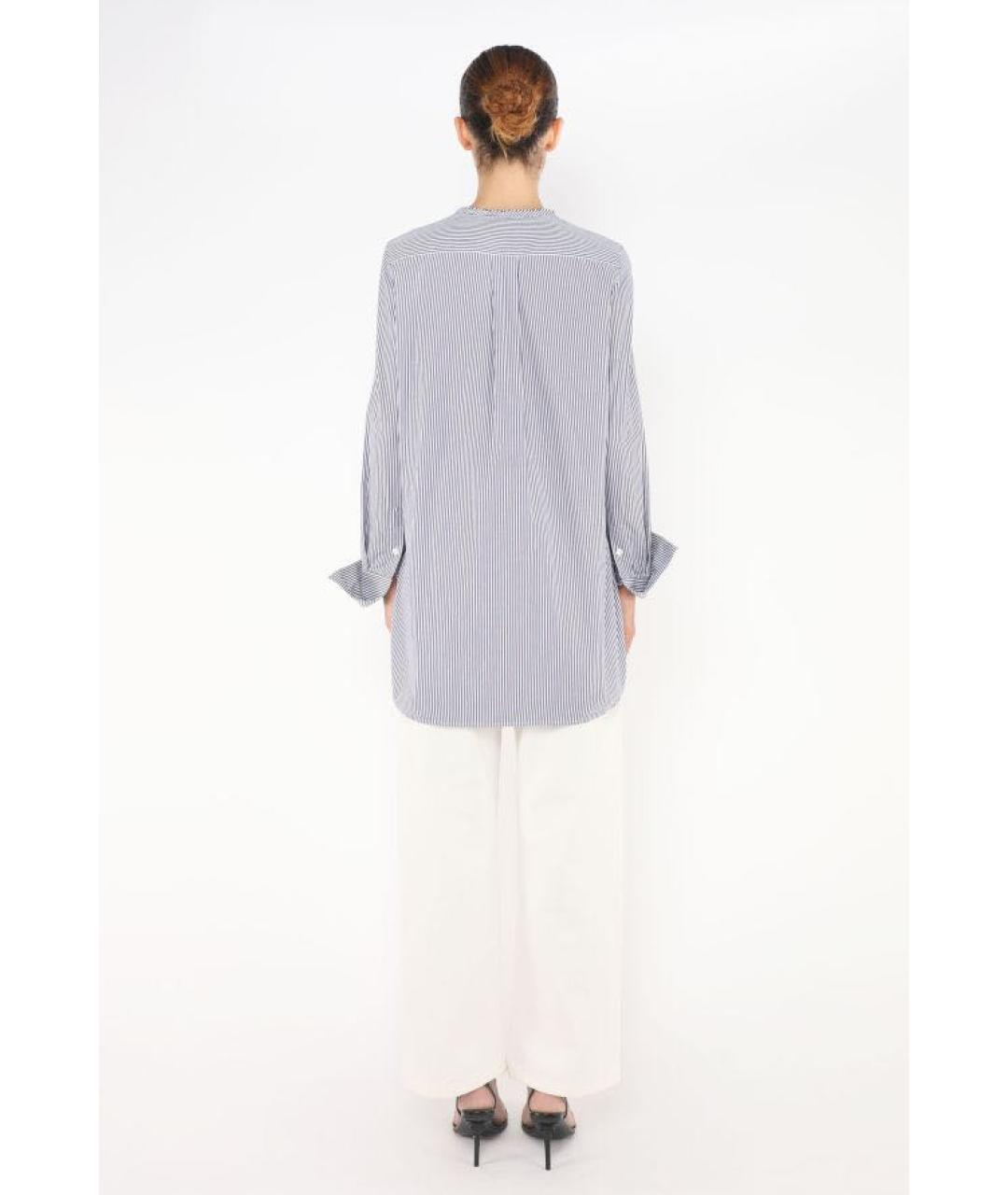 CELINE Голубая хлопковая рубашка, фото 8