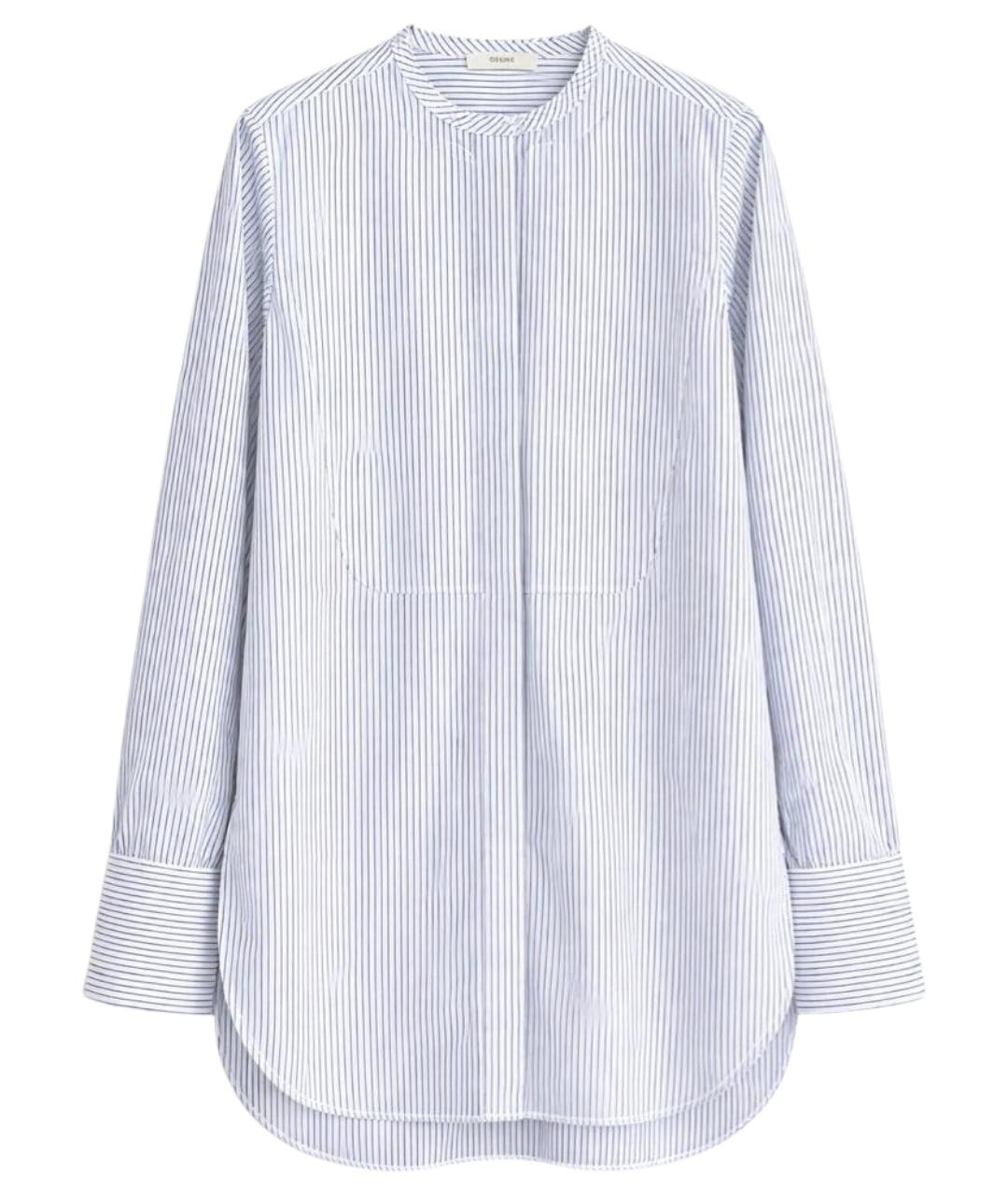 CELINE Голубая хлопковая рубашка, фото 1