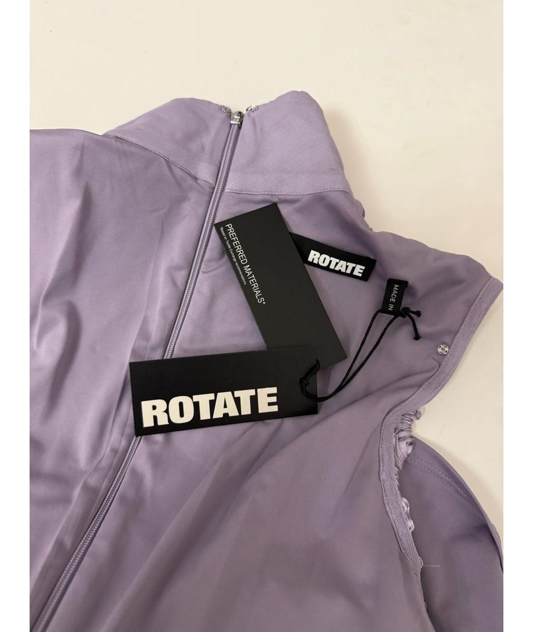 ROTATE Фиолетовое вечернее платье, фото 7
