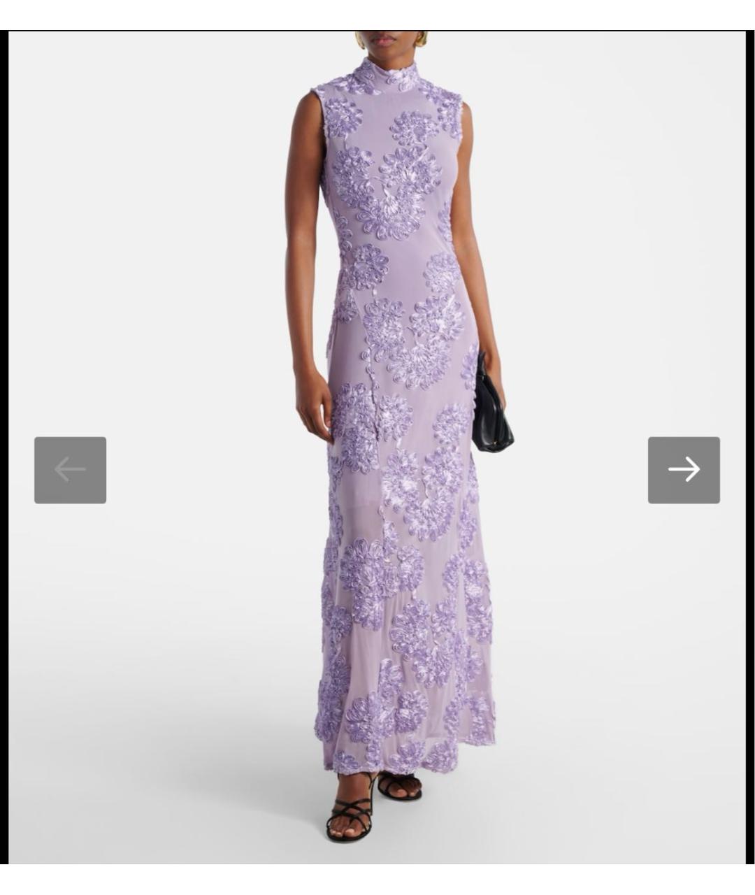 ROTATE Фиолетовое вечернее платье, фото 2