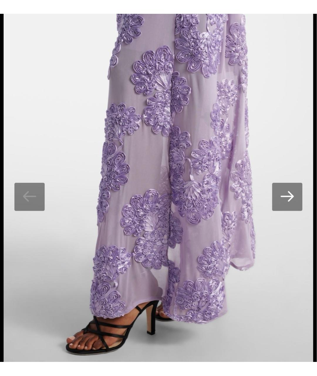 ROTATE Фиолетовое вечернее платье, фото 5