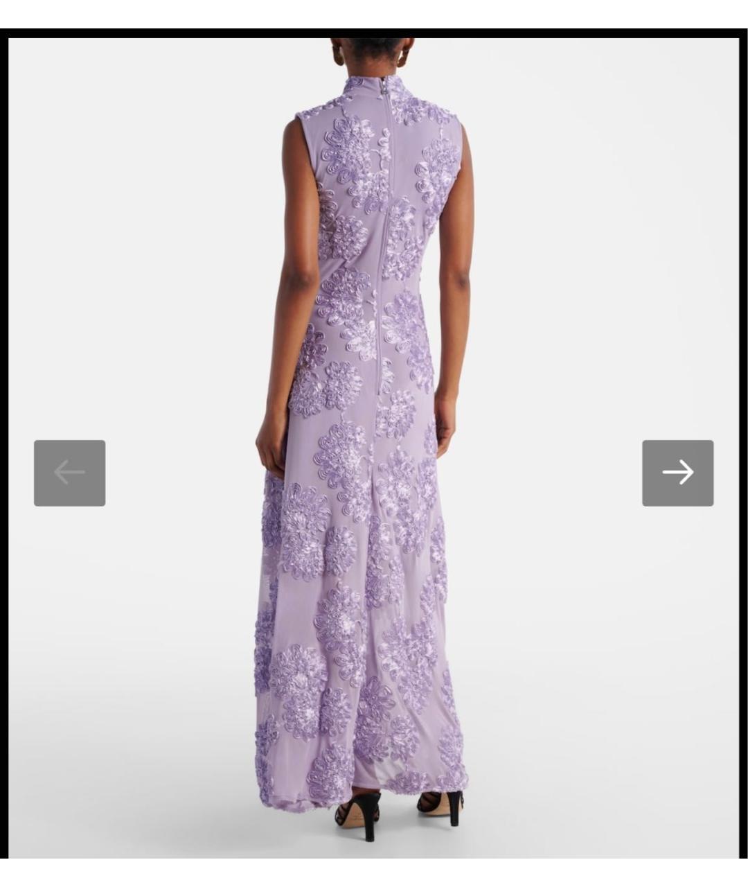 ROTATE Фиолетовое вечернее платье, фото 3