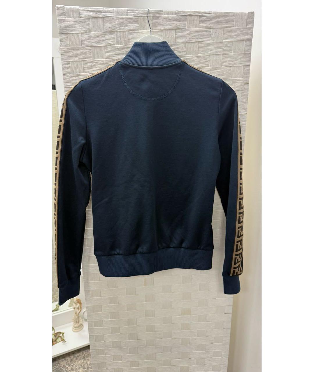 FENDI Темно-синий костюм с брюками, фото 4