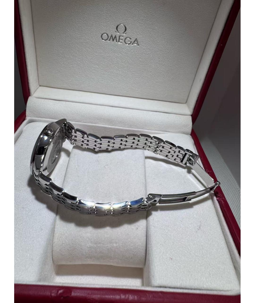 OMEGA Серебряные часы, фото 6