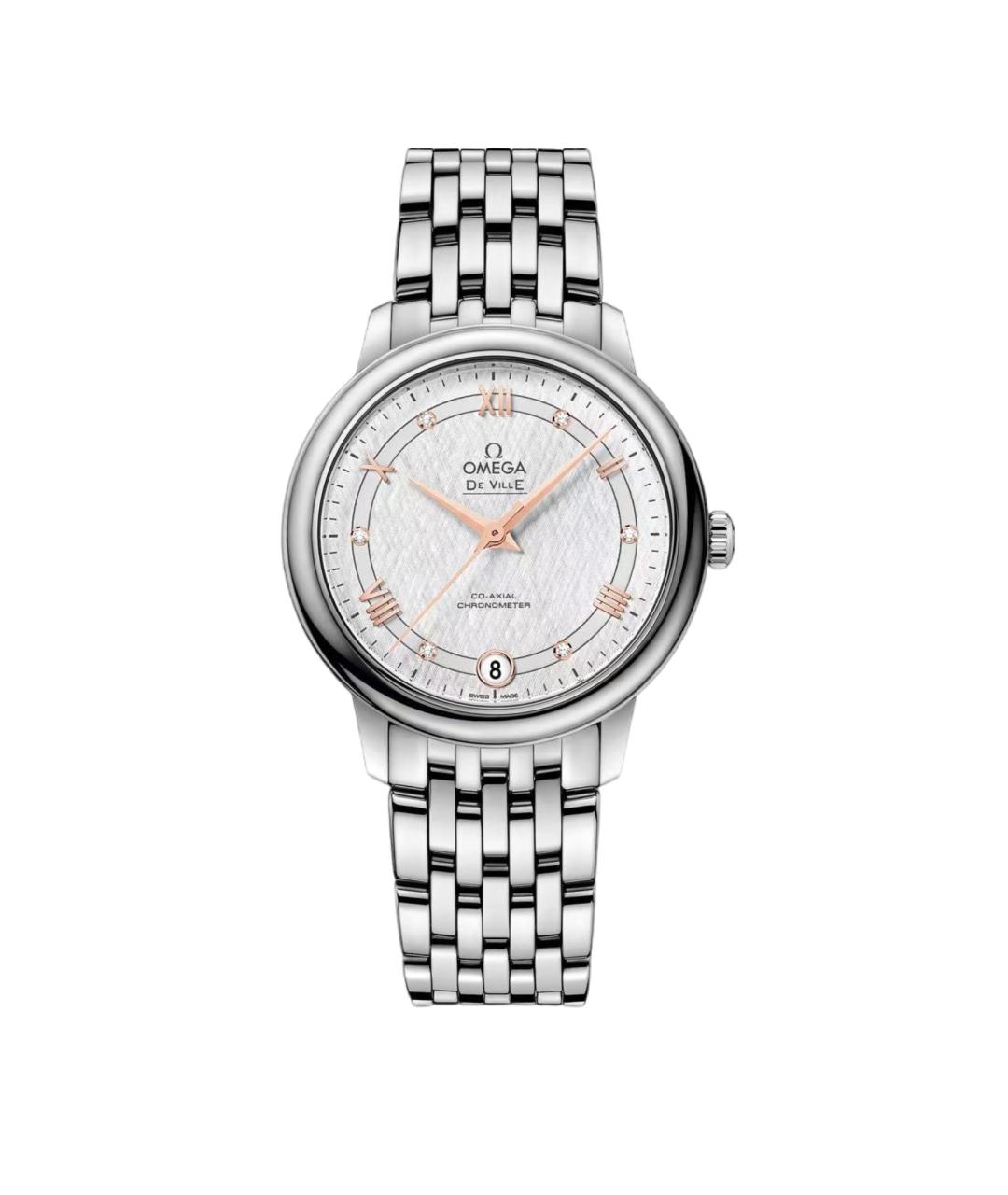 OMEGA Серебряные часы, фото 1