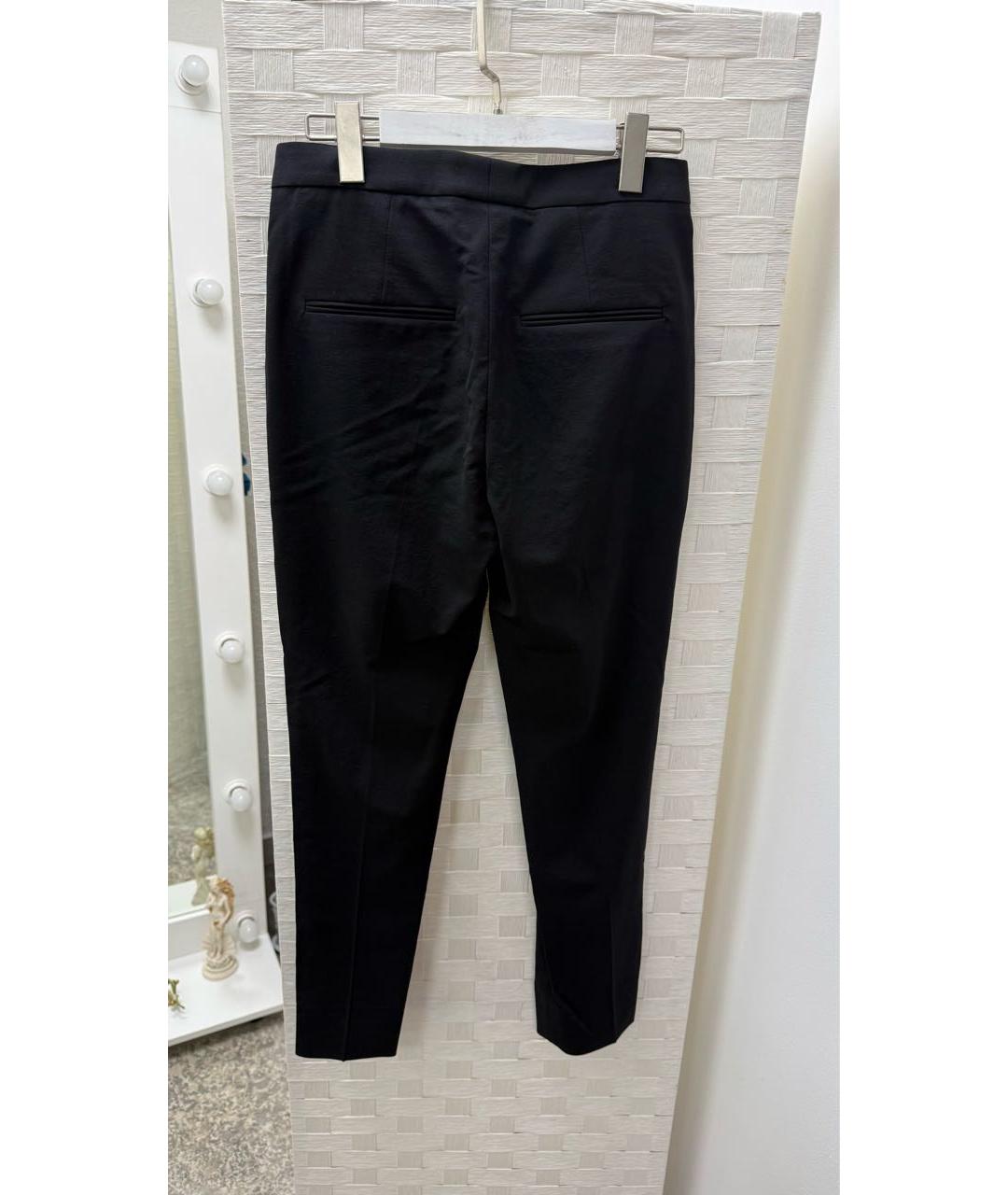 BRUNELLO CUCINELLI Черные шерстяные брюки узкие, фото 2