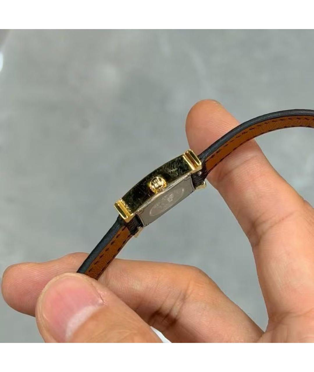 HERMES Золотые часы, фото 6