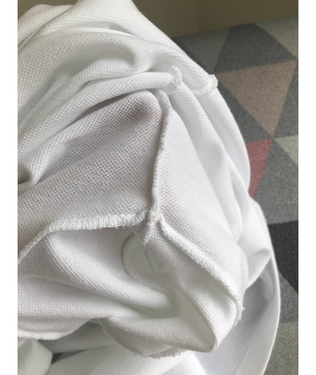 ETRO Белое хлопковое поло с коротким рукавом, фото 6