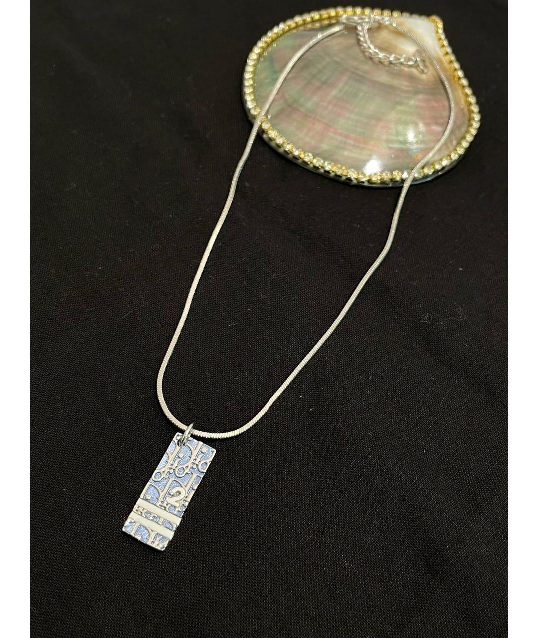 CHRISTIAN DIOR Серебряное колье, фото 5