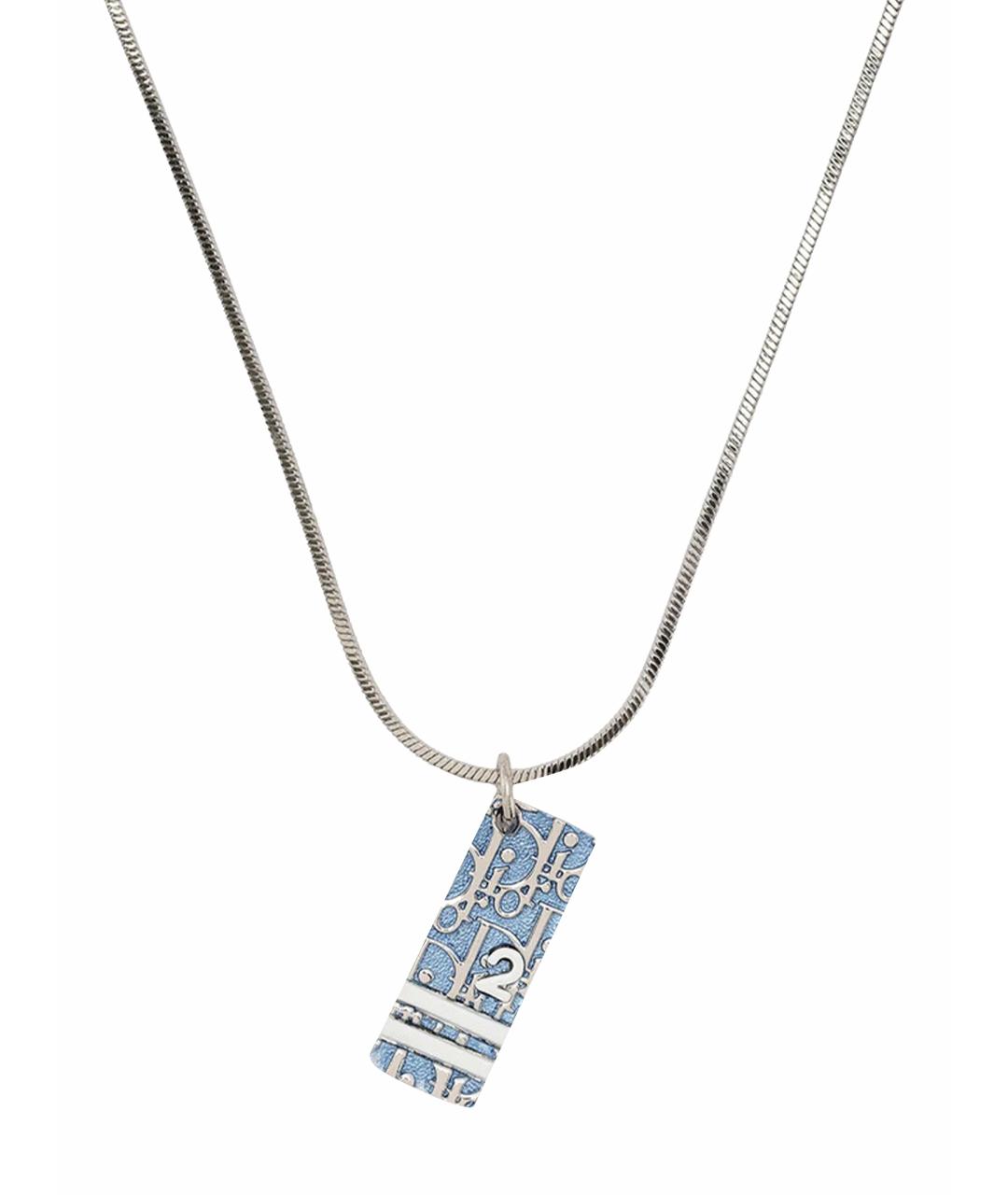 CHRISTIAN DIOR Серебряное колье, фото 1