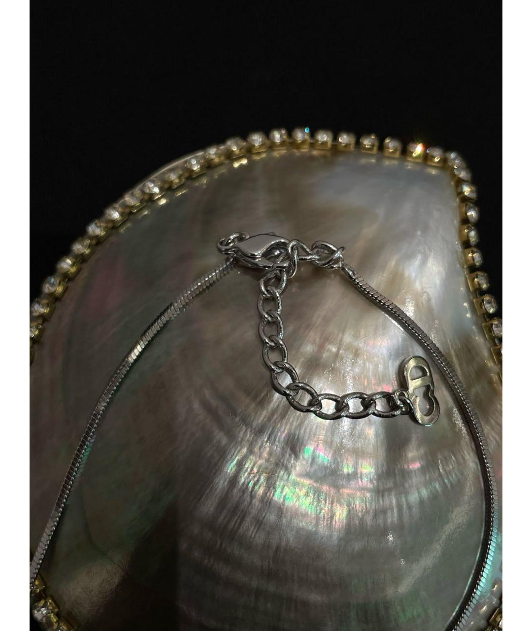CHRISTIAN DIOR Серебряное колье, фото 4