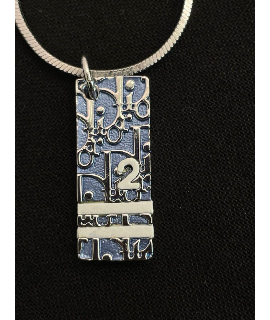 CHRISTIAN DIOR Серебряное колье, фото 3