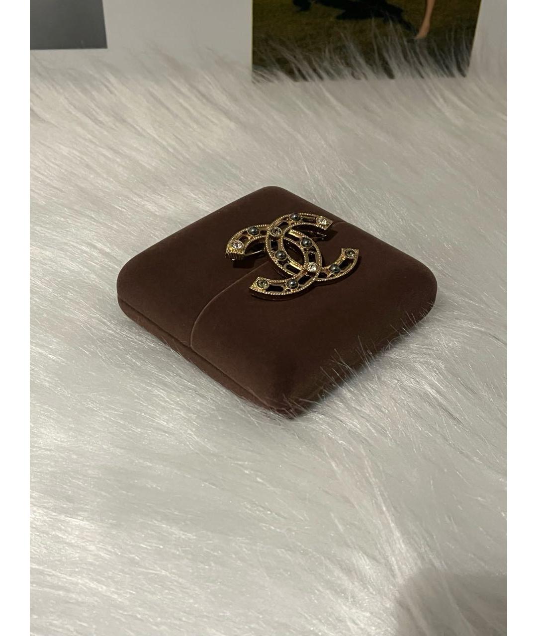 CHANEL Золотая булавка / брошь, фото 3