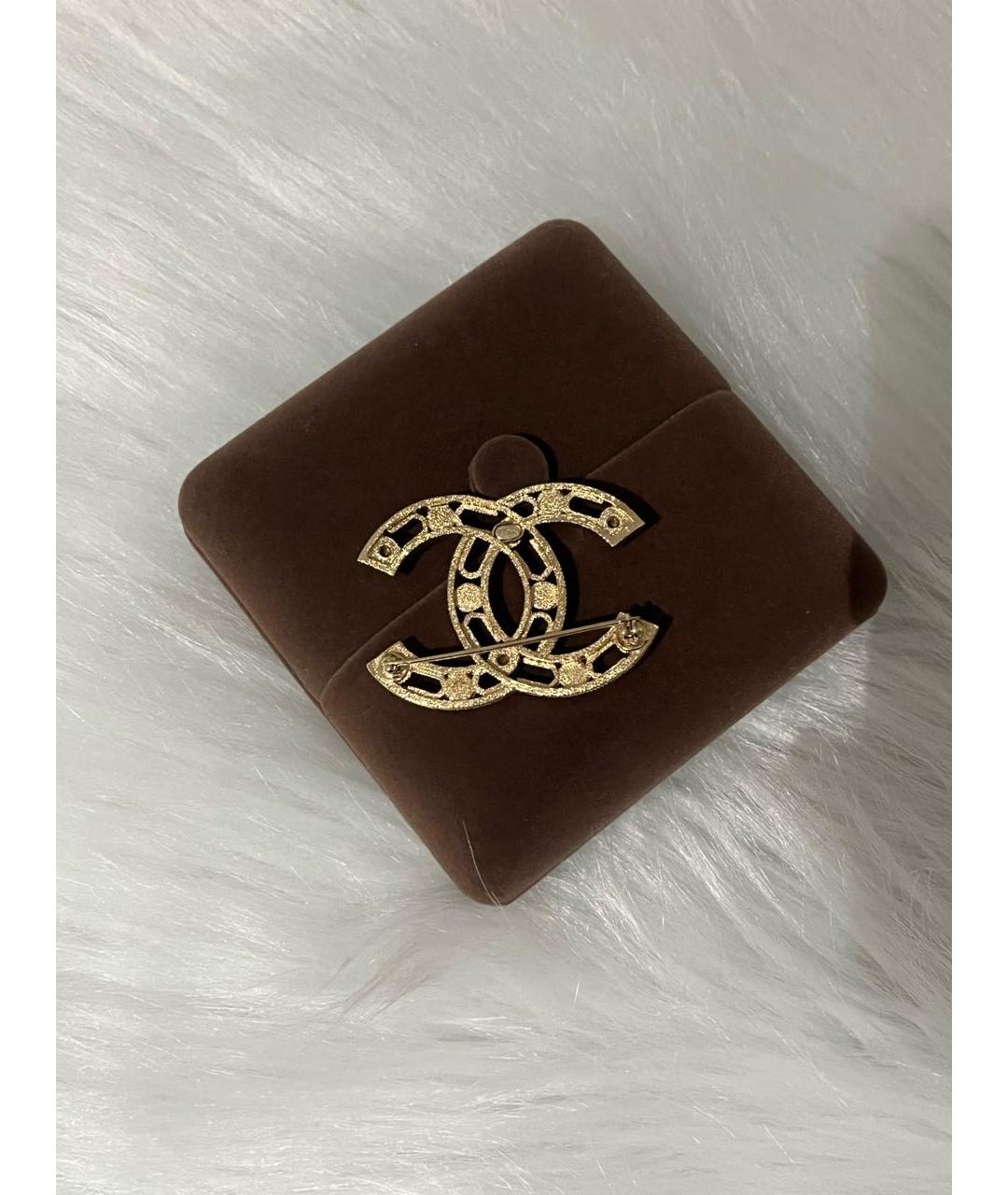 CHANEL Золотая булавка / брошь, фото 7