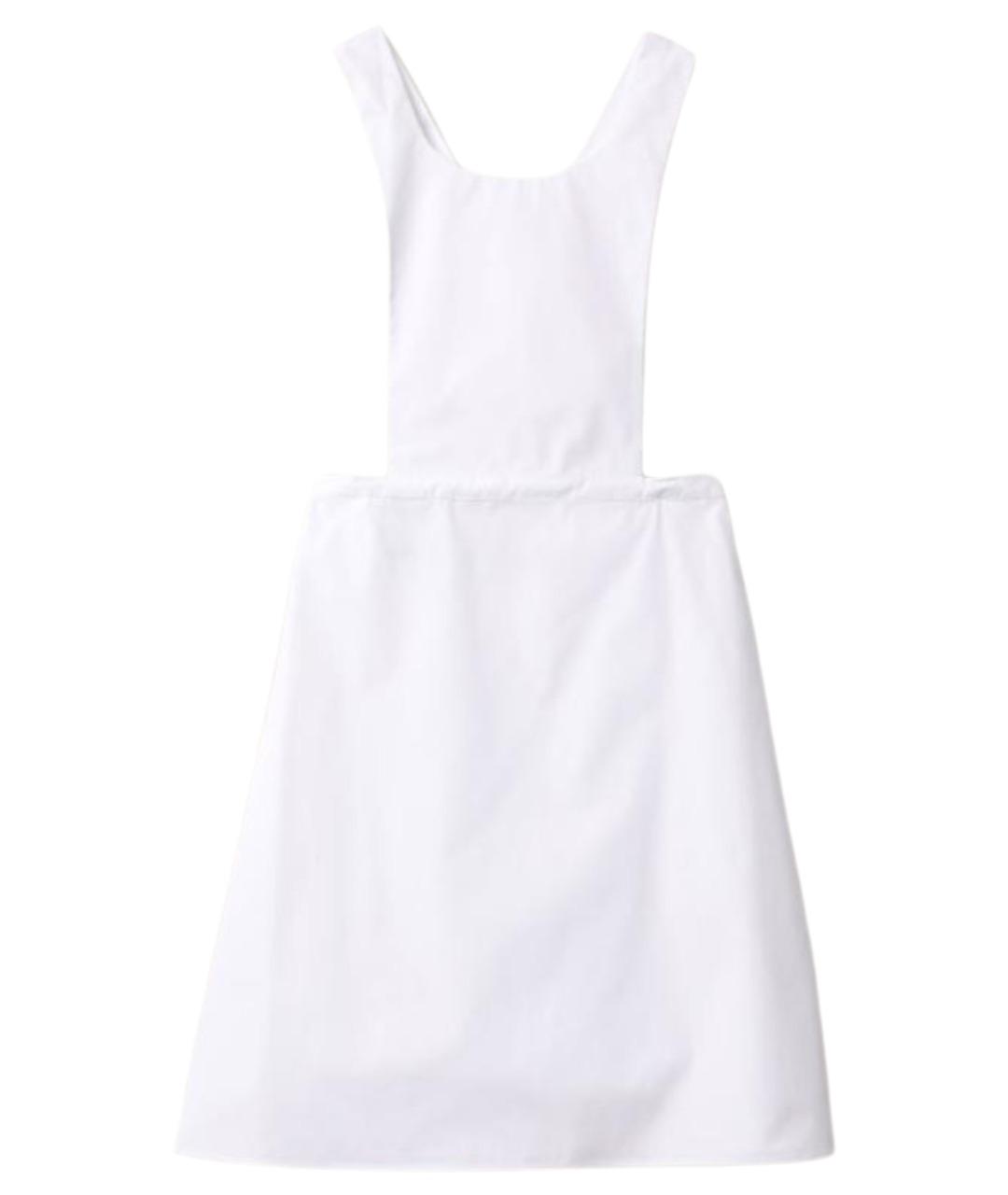 MIU MIU Белый хлопковый сарафан, фото 1
