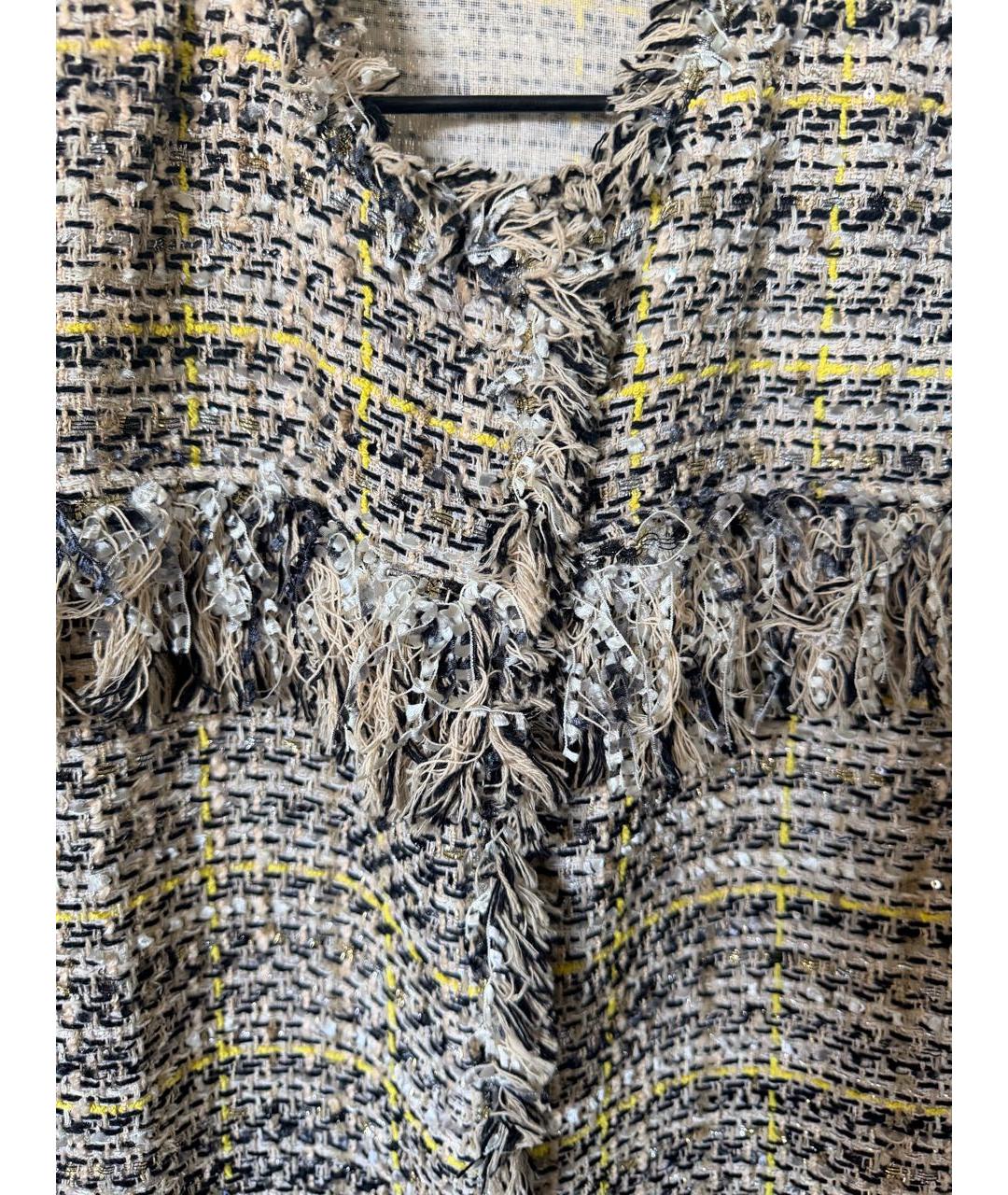 PATRIZIA PEPE Мульти твидовое пальто, фото 3