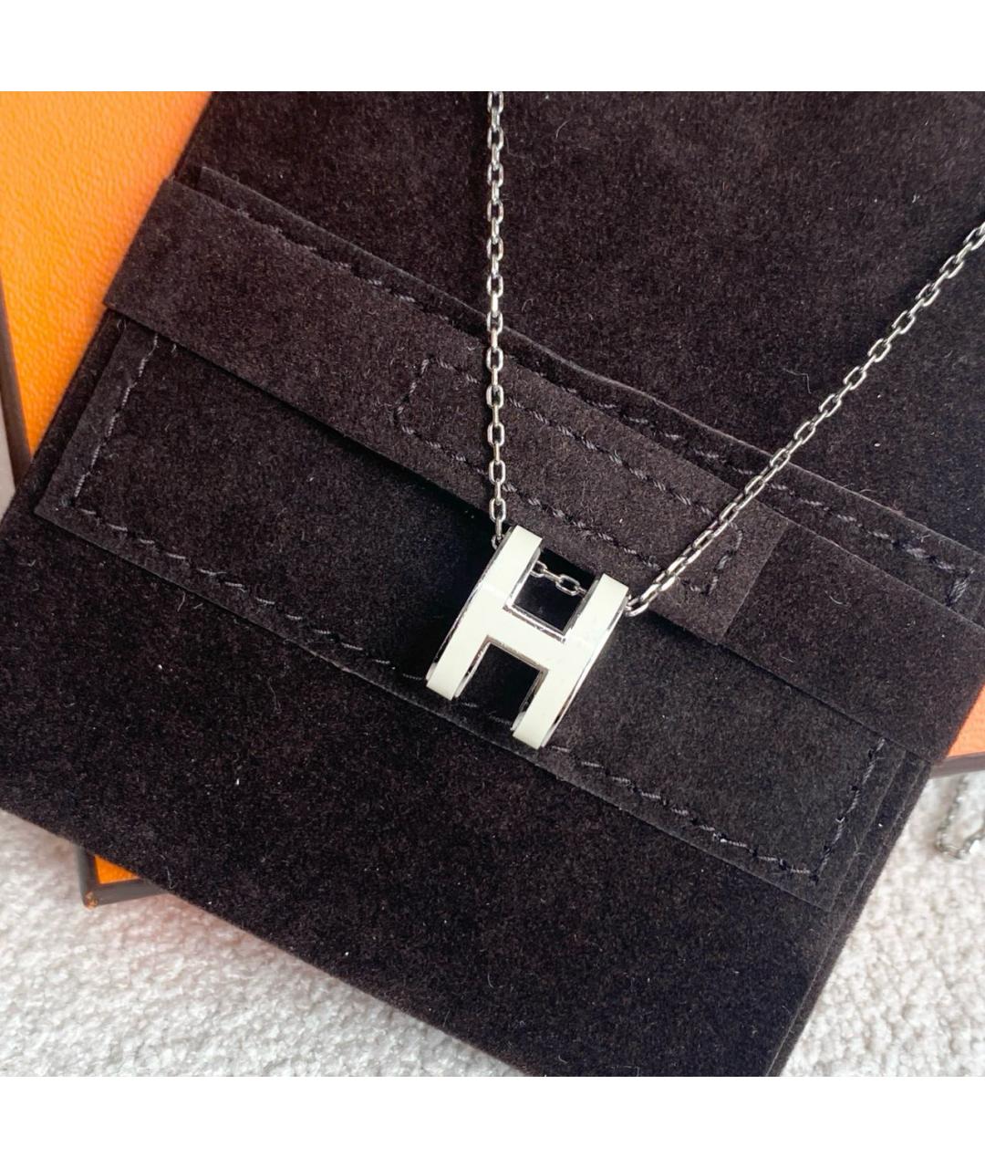HERMES Серебряное колье, фото 8