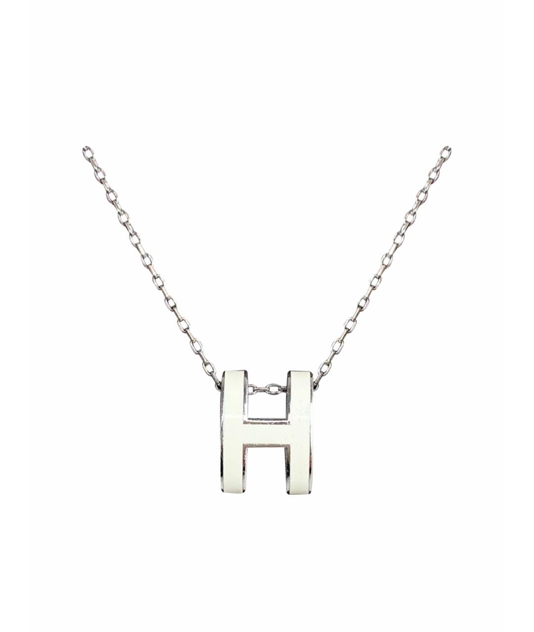 HERMES Серебряное колье, фото 1