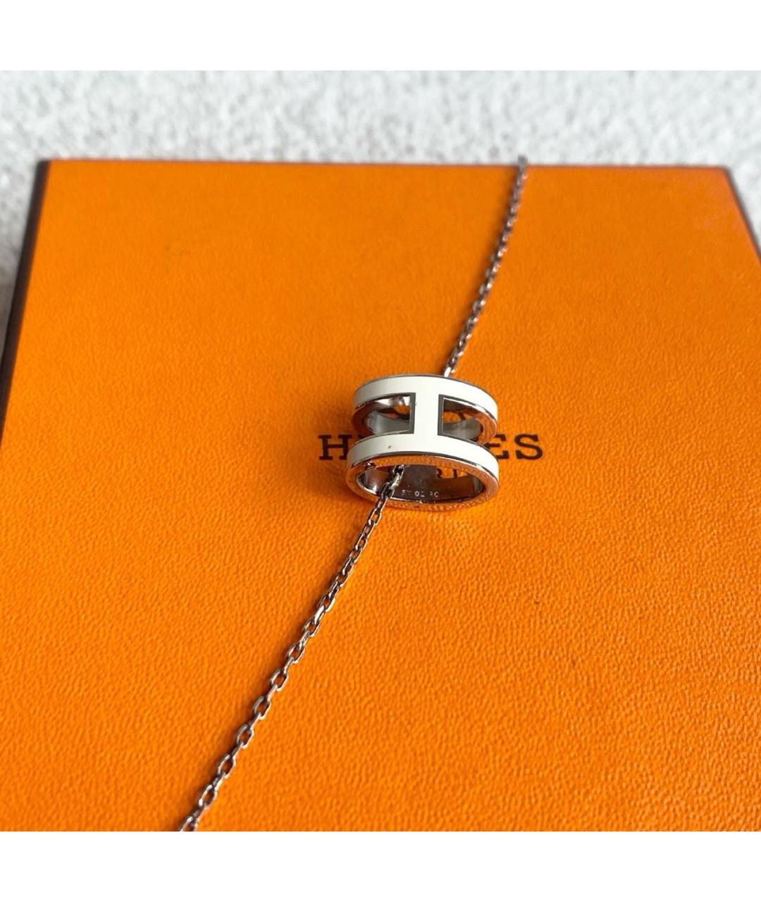 HERMES Серебряное колье, фото 5