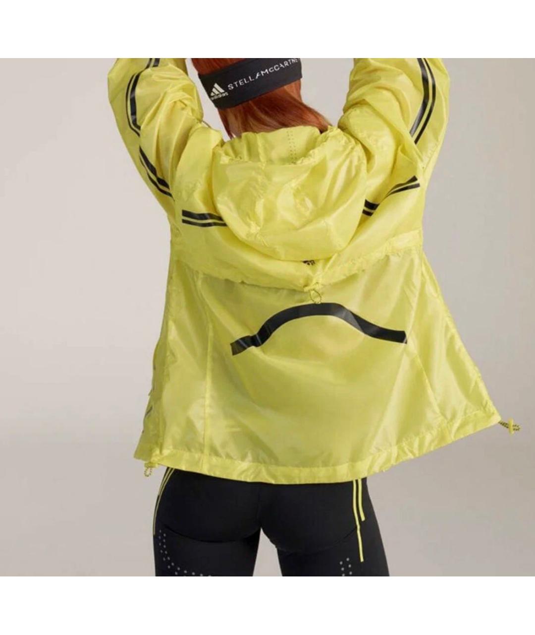 ADIDAS BY STELLA MCCARTNEY Желтая полиэстеровая куртка, фото 2