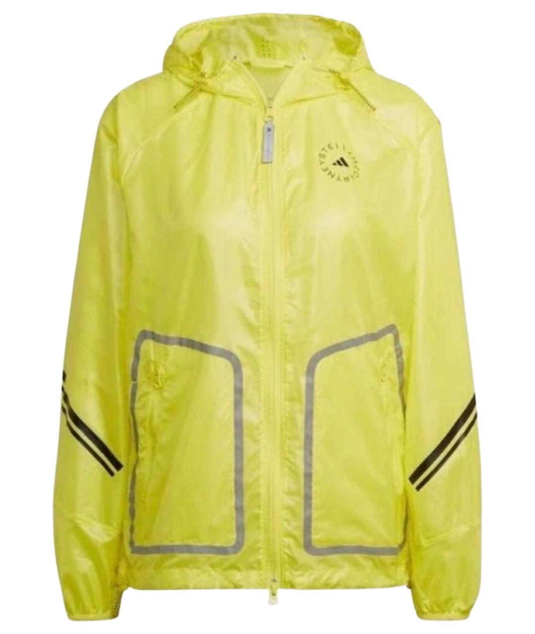 ADIDAS BY STELLA MCCARTNEY Желтая полиэстеровая куртка, фото 1