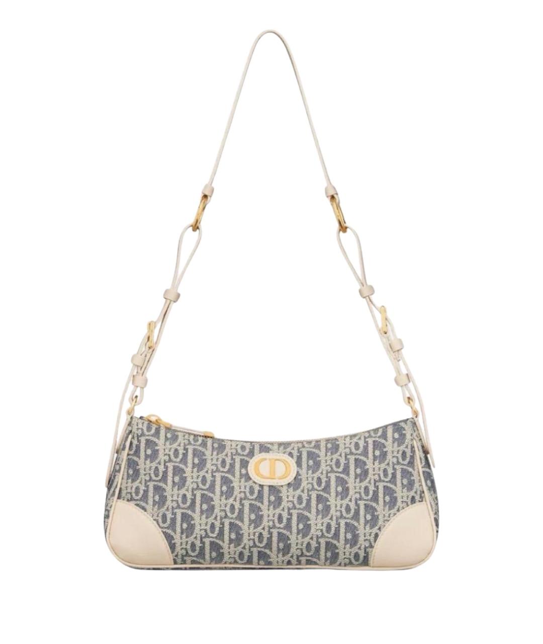 CHRISTIAN DIOR Голубая сумка через плечо, фото 1