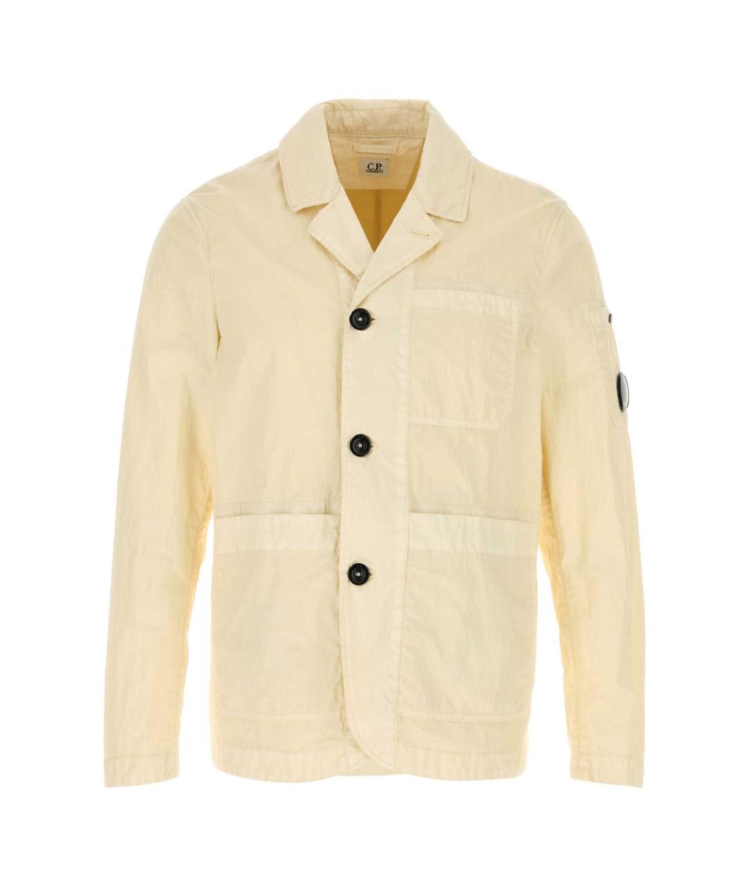 CP COMPANY Желтая хлопковая куртка, фото 1