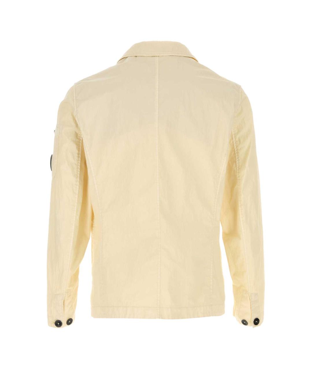 CP COMPANY Желтая хлопковая куртка, фото 2