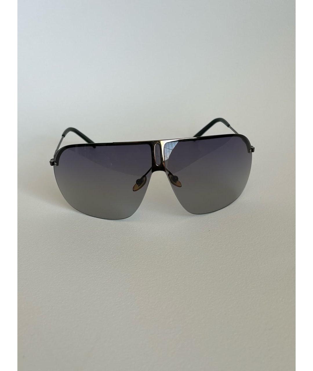 YVES SAINT LAURENT BEAUTY Черные металлические солнцезащитные очки, фото 7