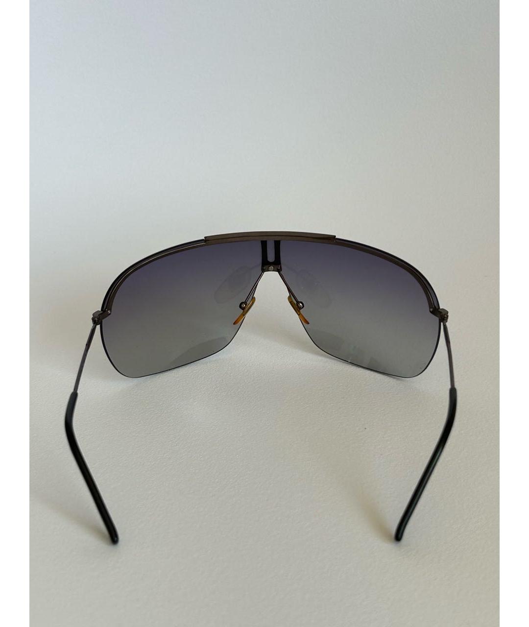 YVES SAINT LAURENT BEAUTY Черные металлические солнцезащитные очки, фото 3