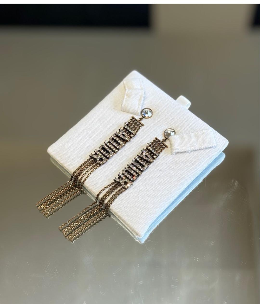 CHRISTIAN DIOR Золотые серьги, фото 2