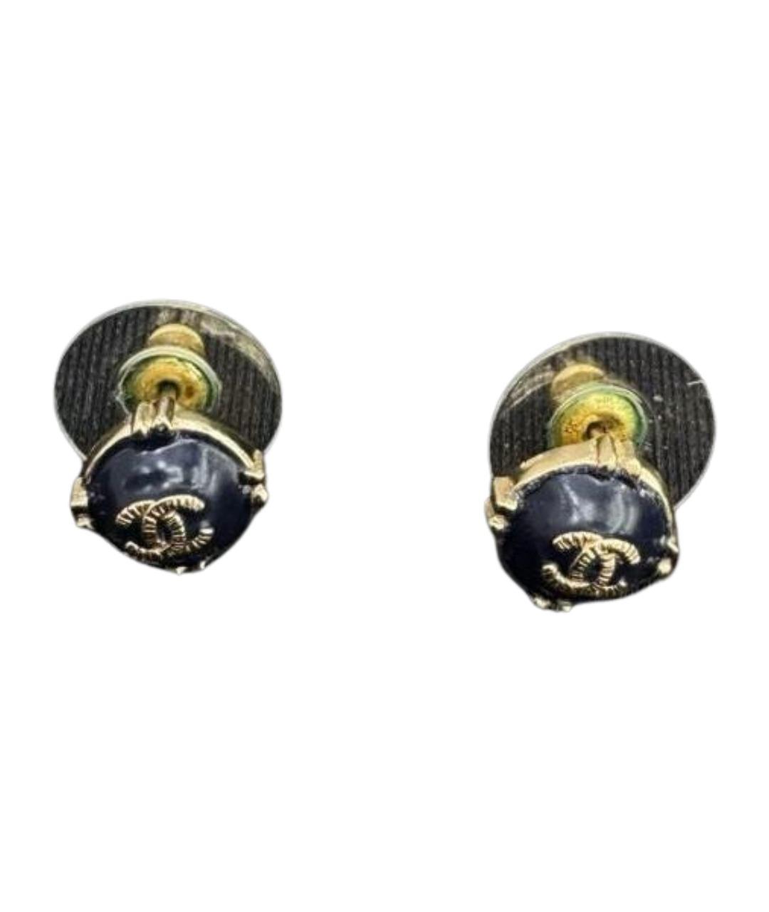 CHANEL Золотые серьги, фото 1