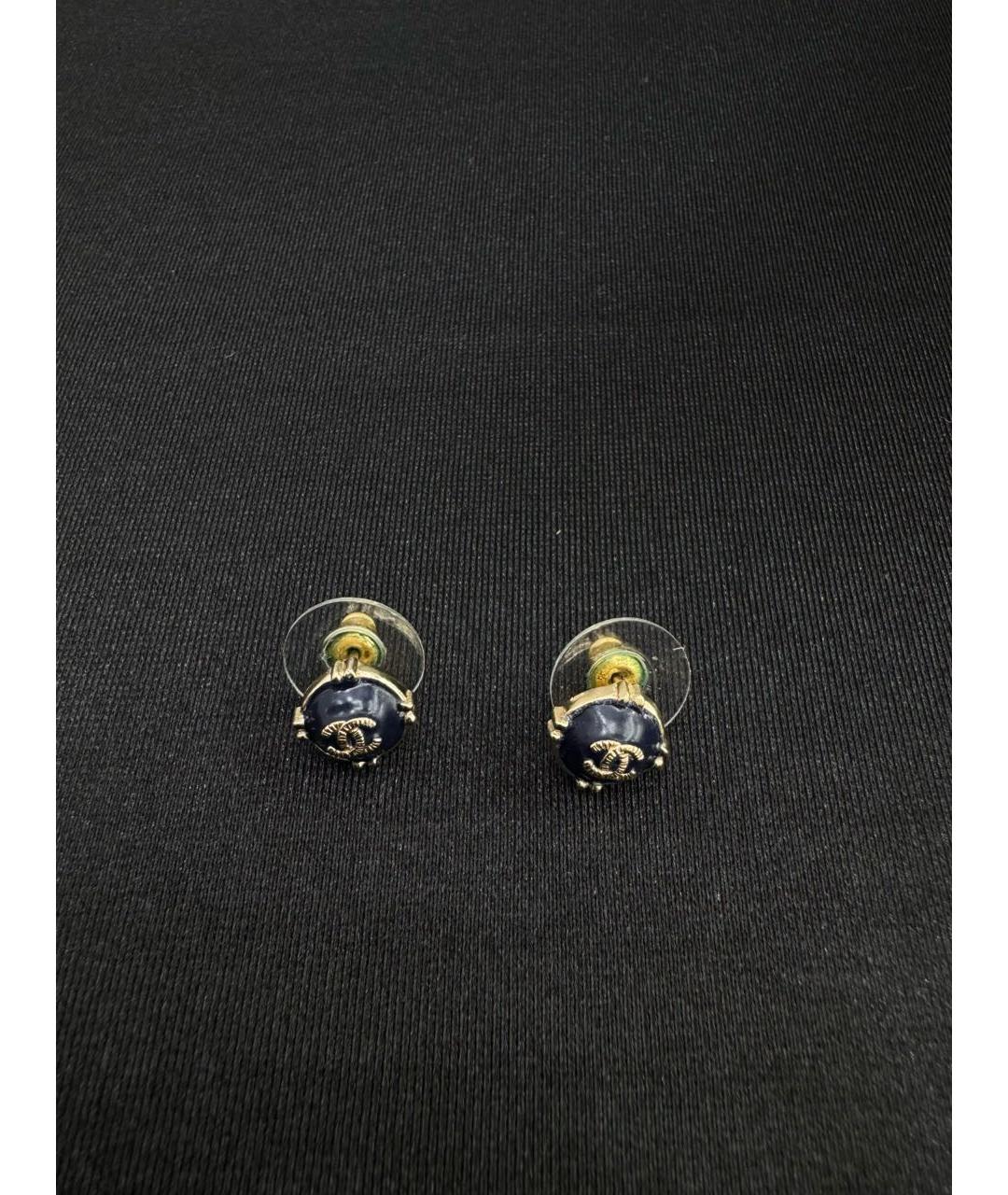 CHANEL Золотые серьги, фото 9