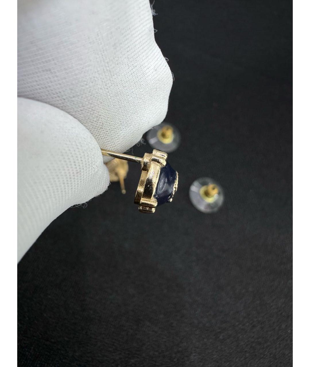 CHANEL Золотые серьги, фото 7