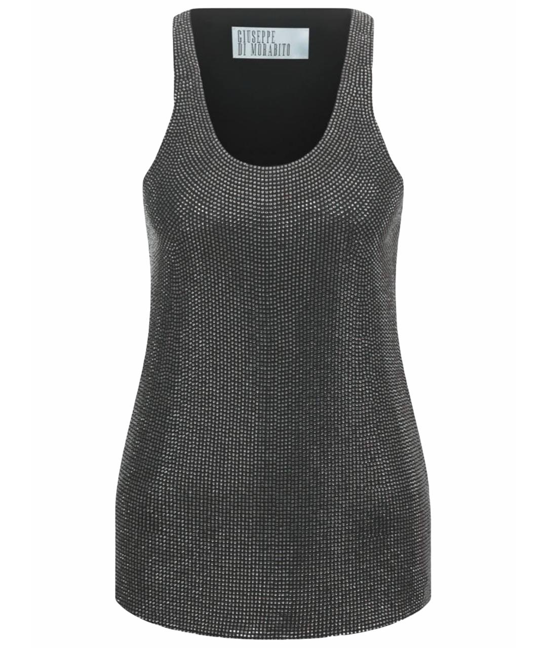 GIUSEPPE DI MORABITO Бежевая полиамидовая майка, фото 1