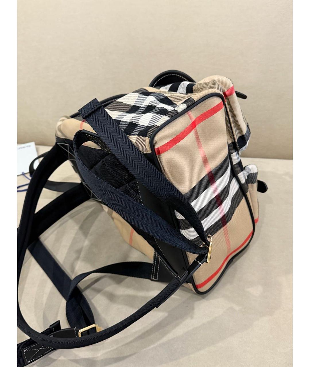 BURBERRY Бежевый рюкзак, фото 5