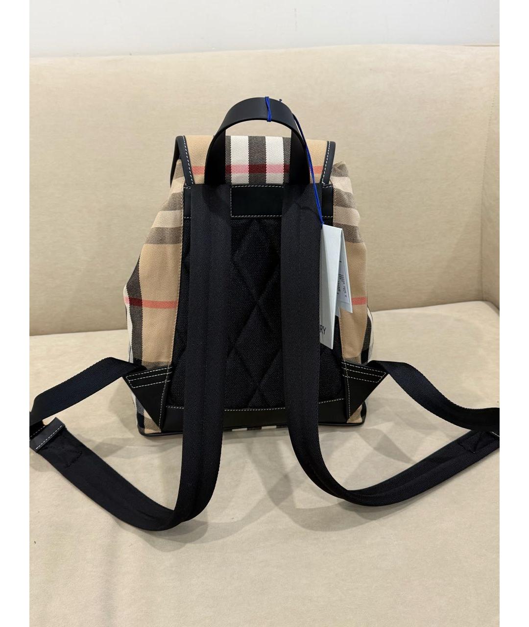 BURBERRY Бежевый рюкзак, фото 3