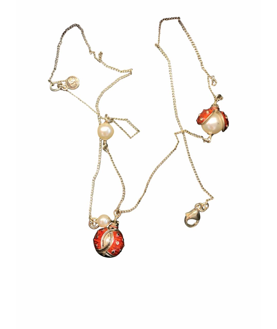 CHANEL Золотое колье, фото 1