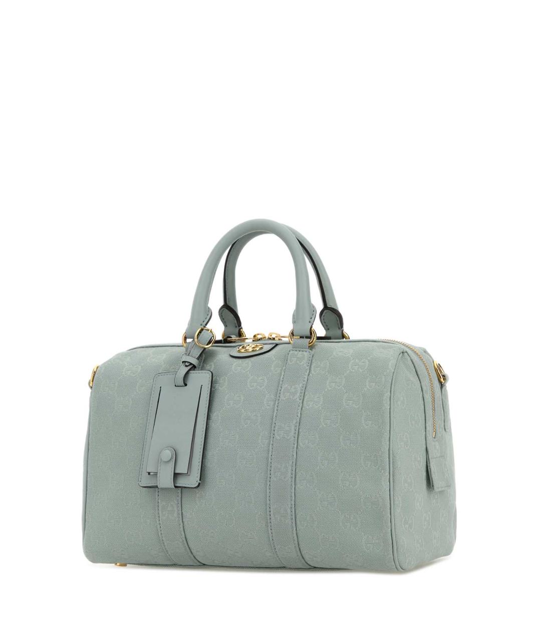 GUCCI Голубая сумка с короткими ручками, фото 2